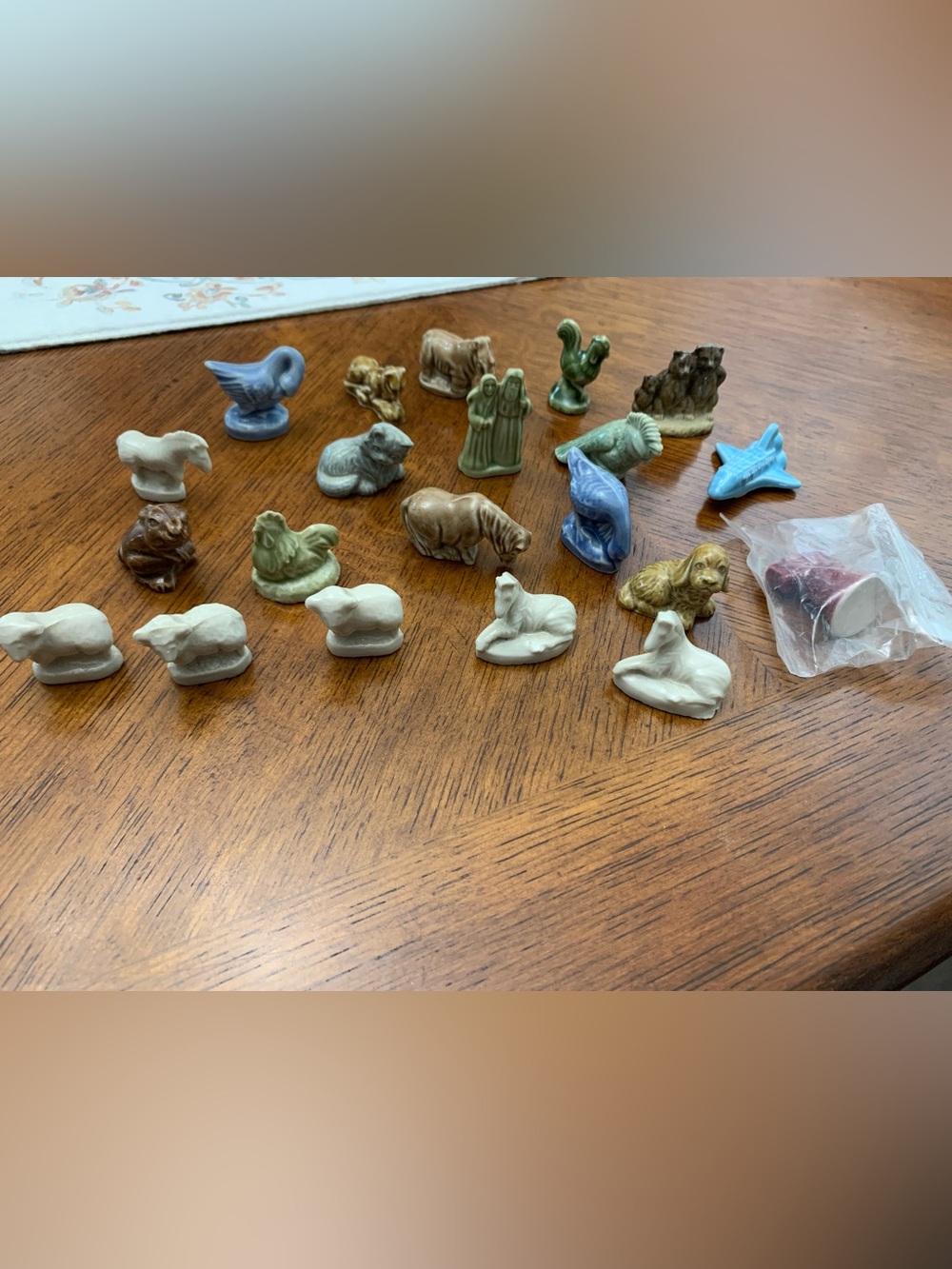 Wade Whimsies Red Rose Tea Figurines Random Mixed Lot of 21 Pieces Vintage